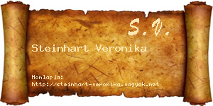 Steinhart Veronika névjegykártya